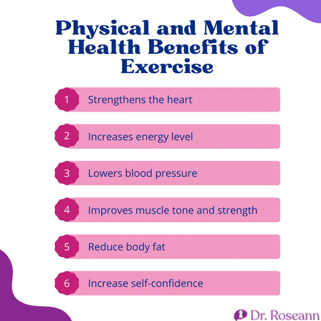 Physical and Mental Health Benefits of Exercise