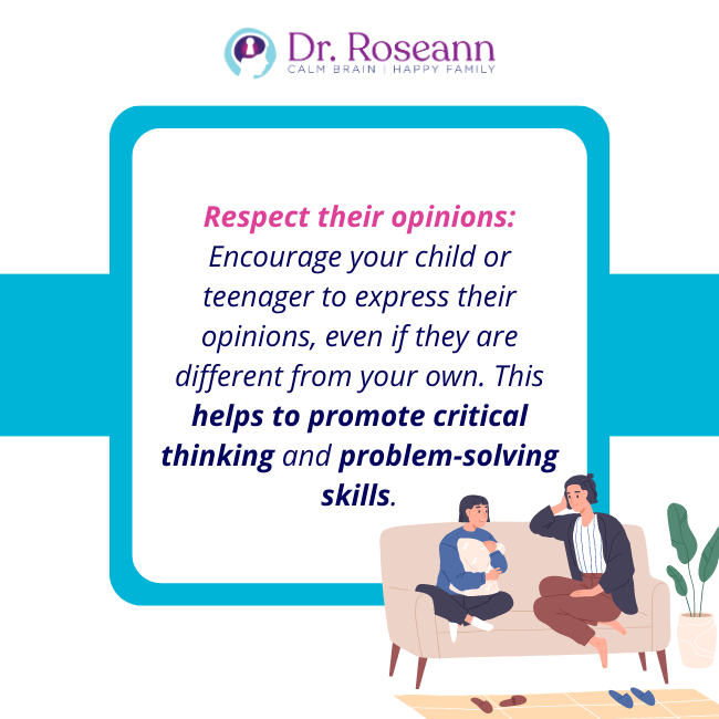 Respect their opinions