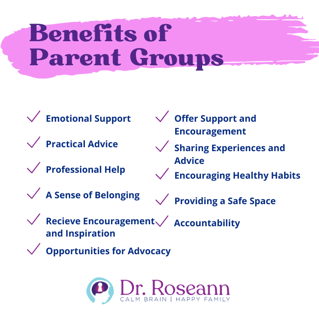 Benefits of Parent Groups