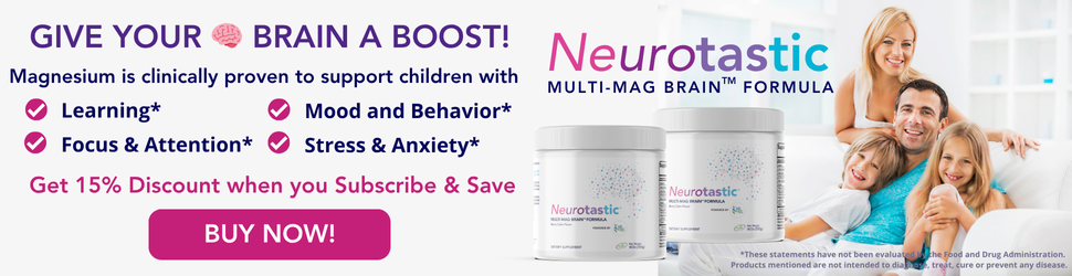 Neurotastic Multi-Mag Brain Formula: L-Threonate & L-Glycinate for Brain Health | Dr. Roseann