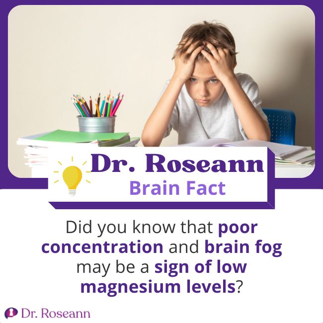 Poor Concentration and Brain Fog