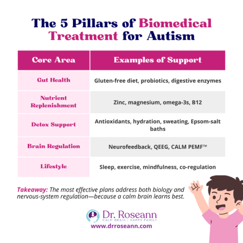 The 5 Pillars of Biomedical Treatment for Autism