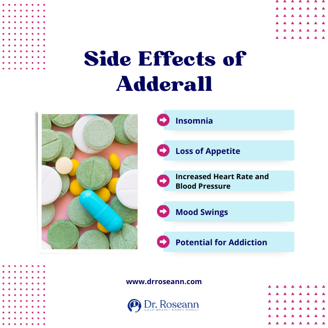 Why go for natural Adderall alternatives? 5 side effects of adderall
