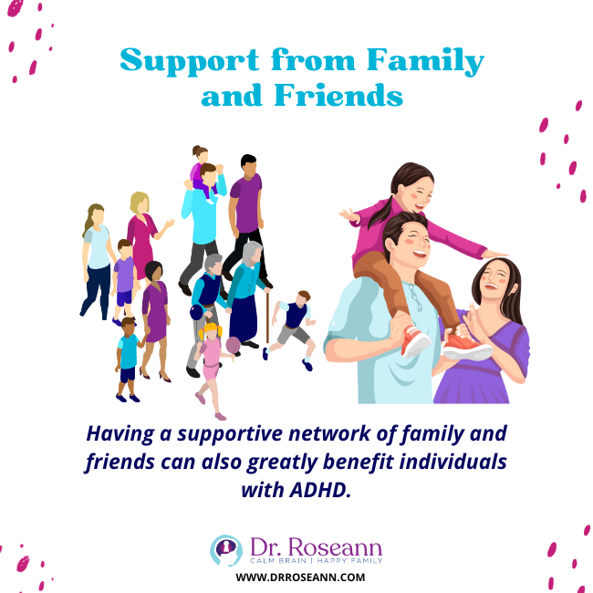 support from family and friends