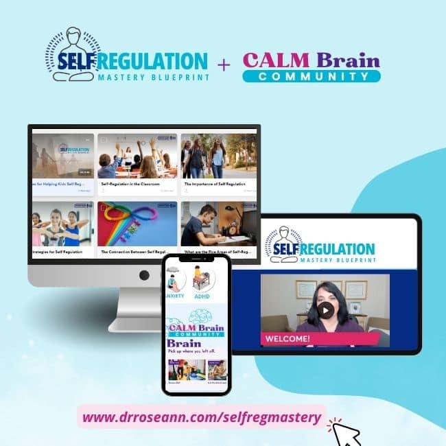 Self Regulation Mastery Blueprint and CALM Brain Community
