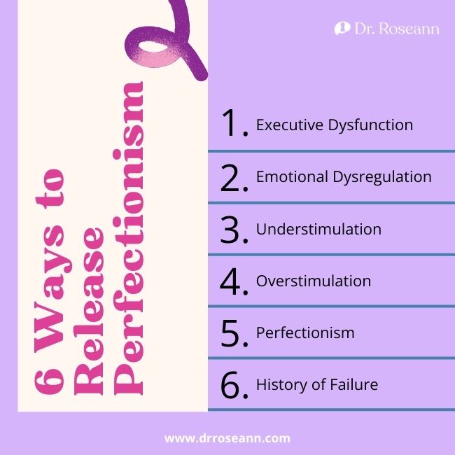 6 Ways to Release Perfectionism