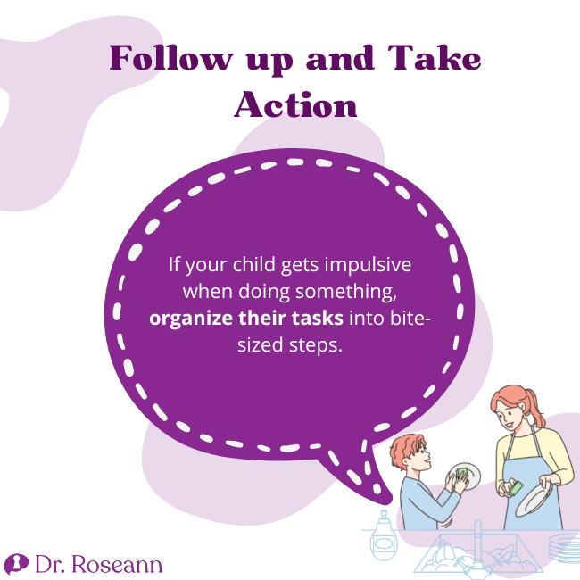 Follow up and take action