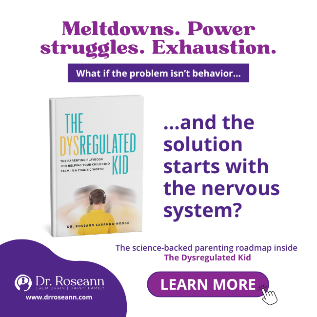 Hand model diagram of a flipped lid used in nervous system parenting to explain meltdowns.