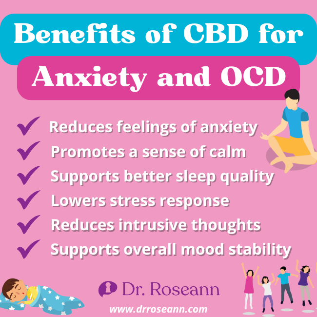 Benefits of CBD for Anxiety and OCD