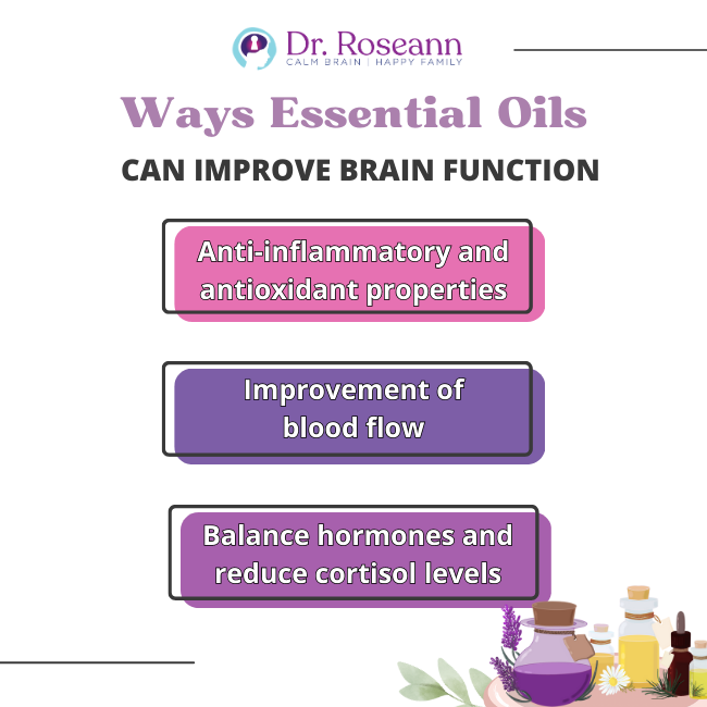 Ways Essential Oils can Improve Brain Function