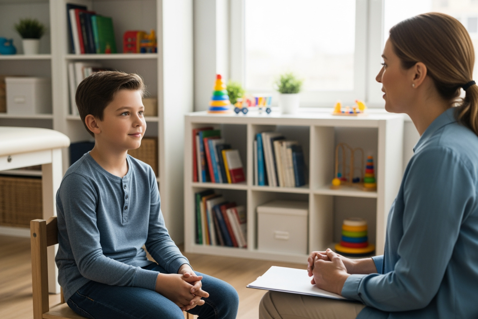 10 year old child undergoing therapy - emotional dysregulation adhd treatment