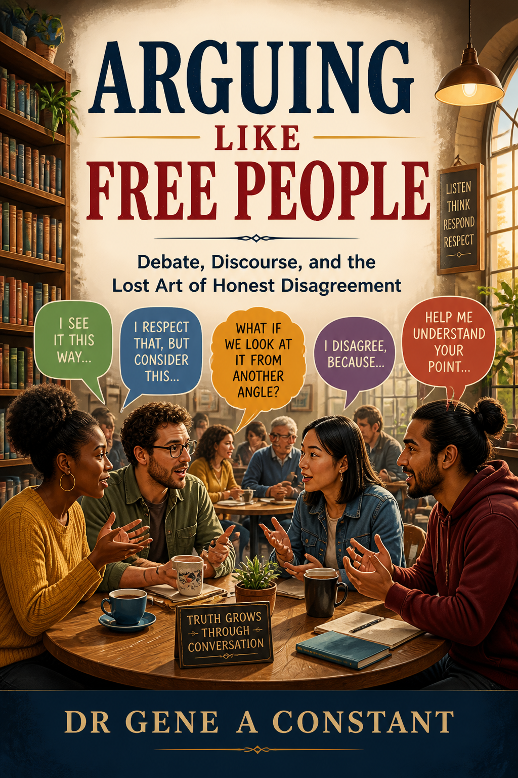 Arguing Like Free People — Debate, Discourse, and the Lost Art of Honest Disagreement, by Dr. Gene A. Constant