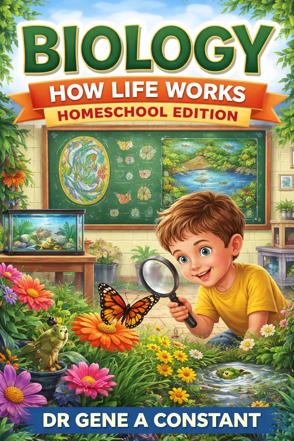 Biology — How Life Works, Homeschool Edition — book cover