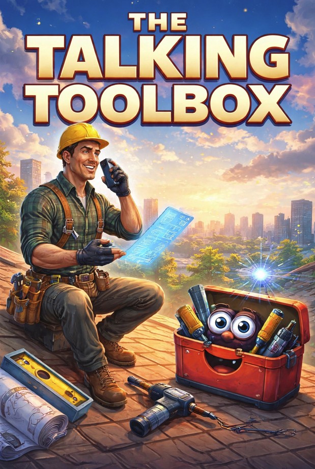 The Talking Toolbox — book cover by Dr. Gene A Constant, the Sovereign Trades Series, Global Sovereign University