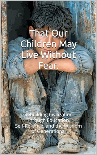 That Our Children May Live Without Fear.: Rebuilding Civilization Through Education, Self-Reliance, and the Wisdom of Generations.
