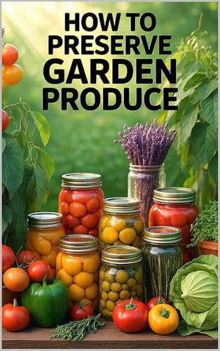 How to Preserve Garden Produce. Preserving Garden Harvest.: Safe, Practical Methods for Canning, Freezing, Fermenting, Dehydrating, and Storing Your Harvest All Year