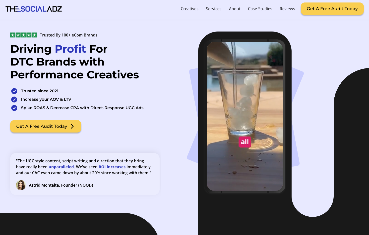 Social Adz site