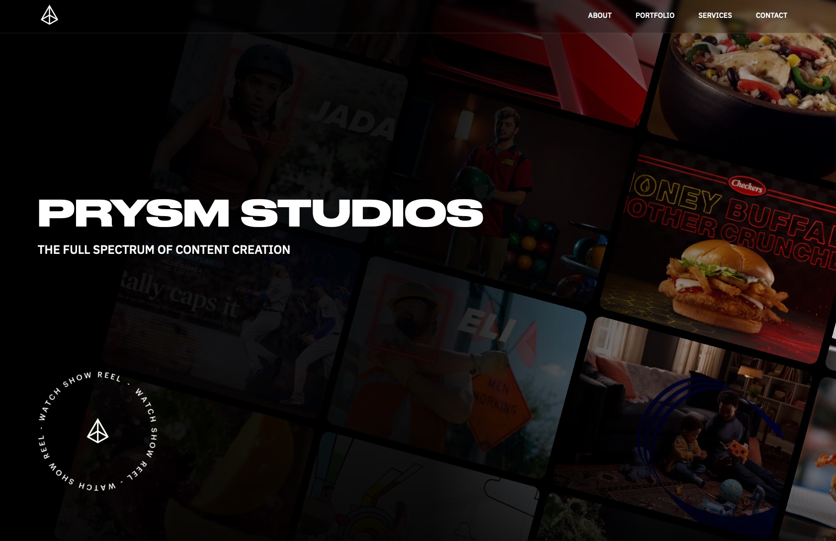 Prysm Studio site