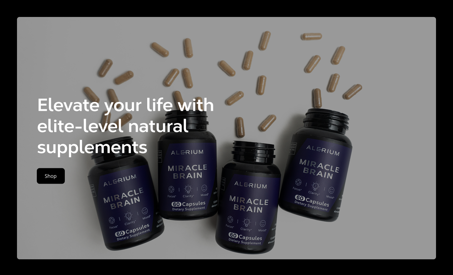 Alerium Nutrition site