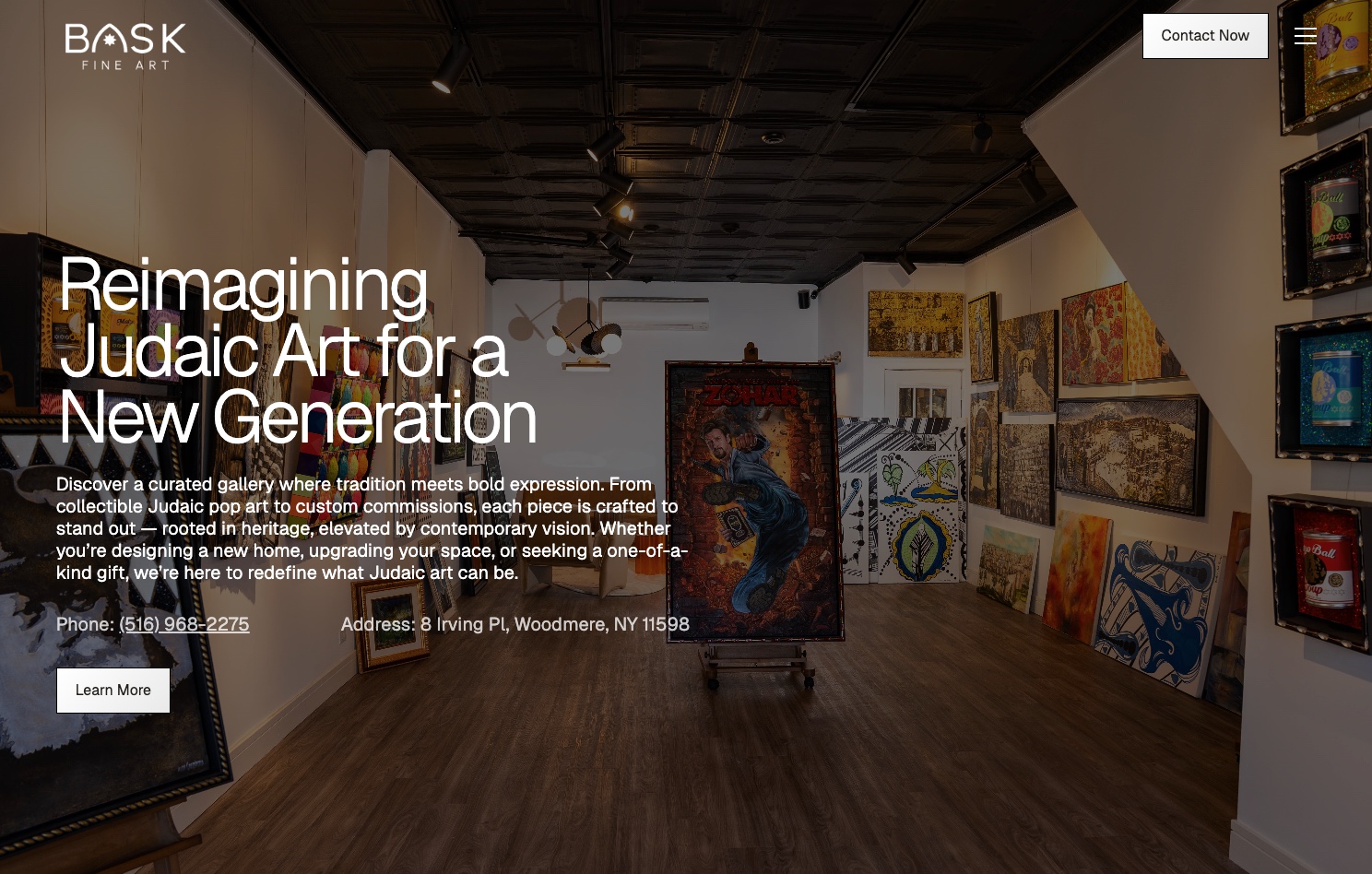 Bask Fine Art site