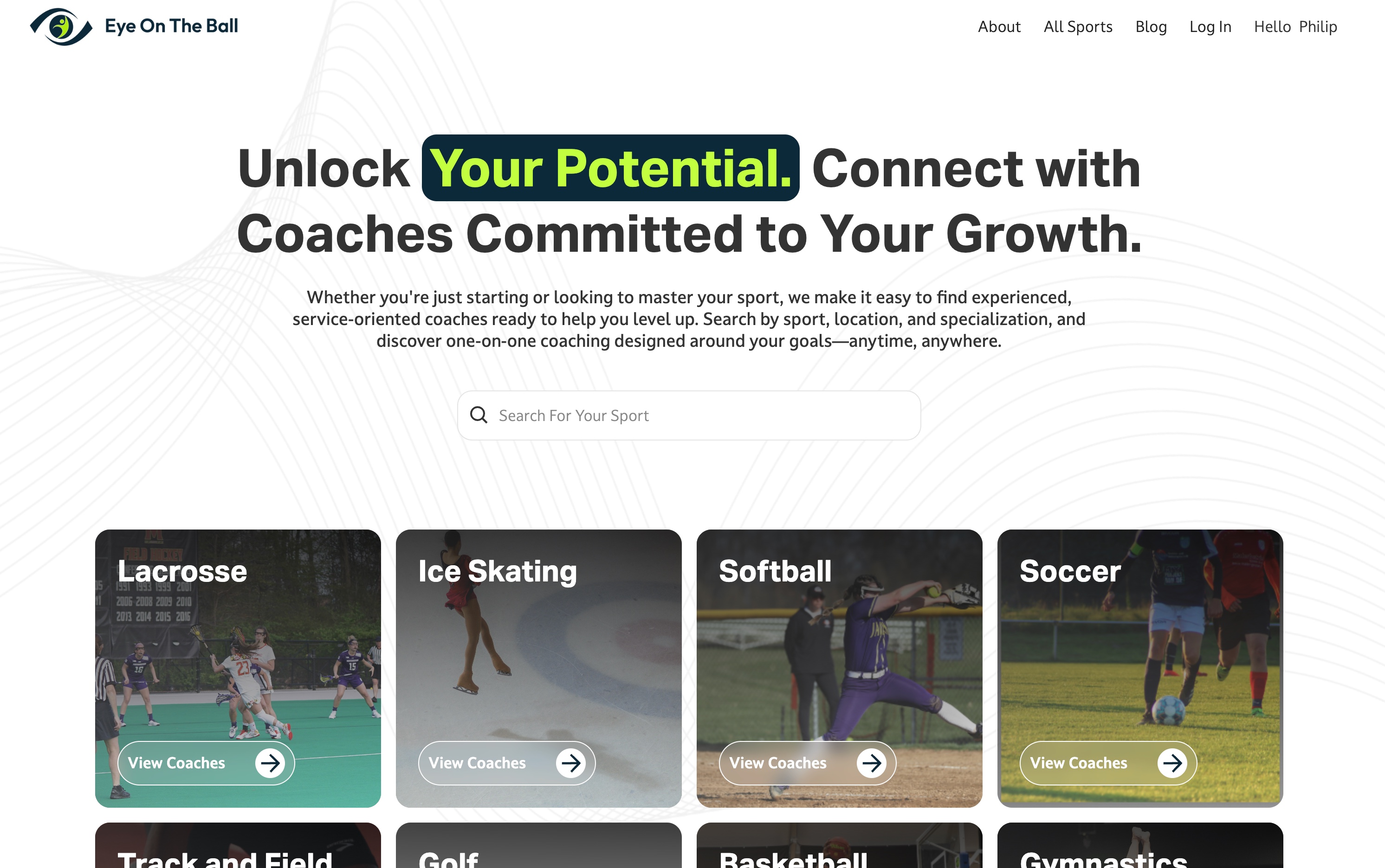 Eye On The Ball site
