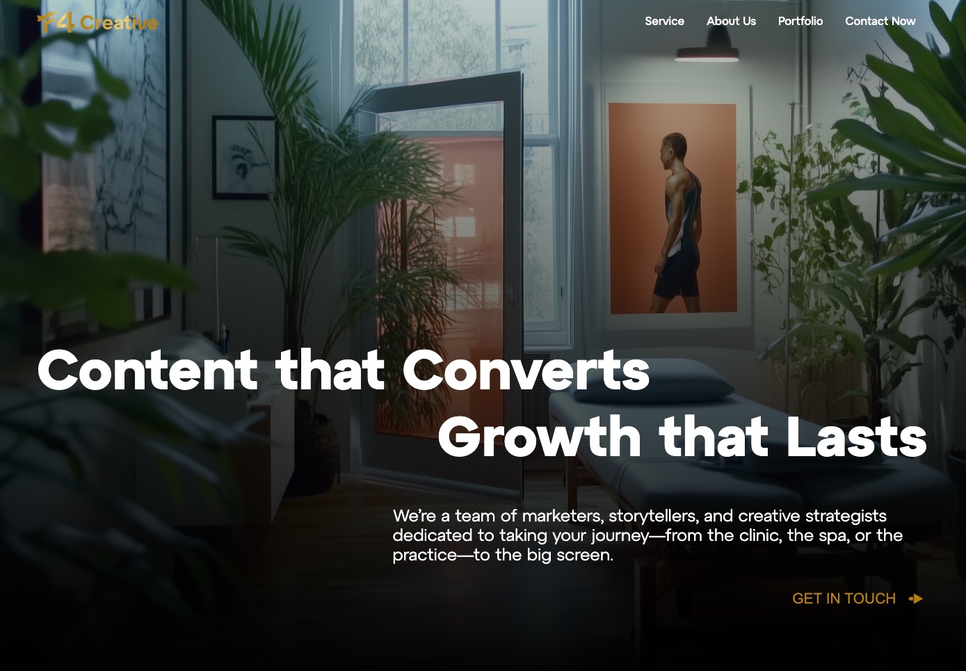 F4 Creative site