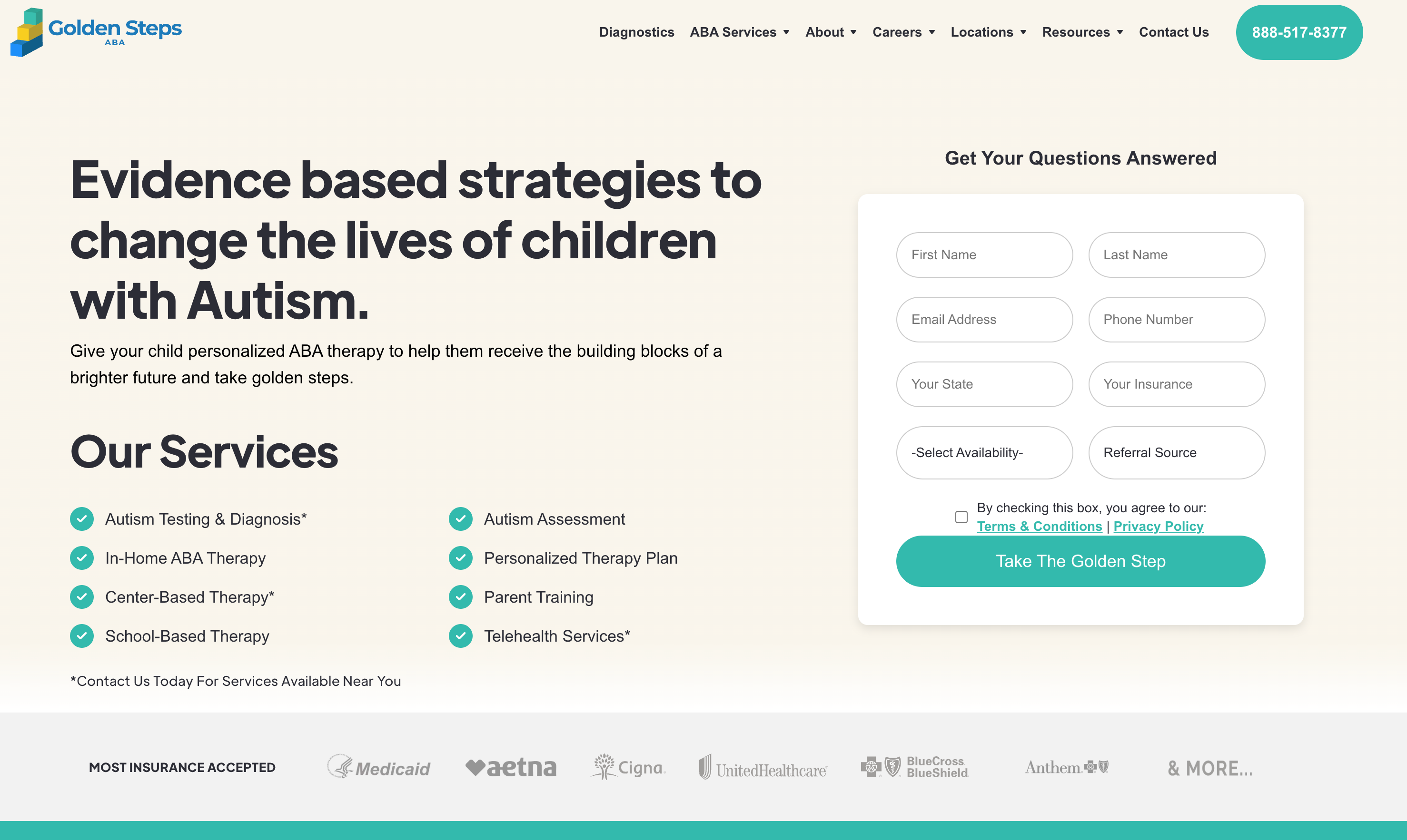 Golden Step site