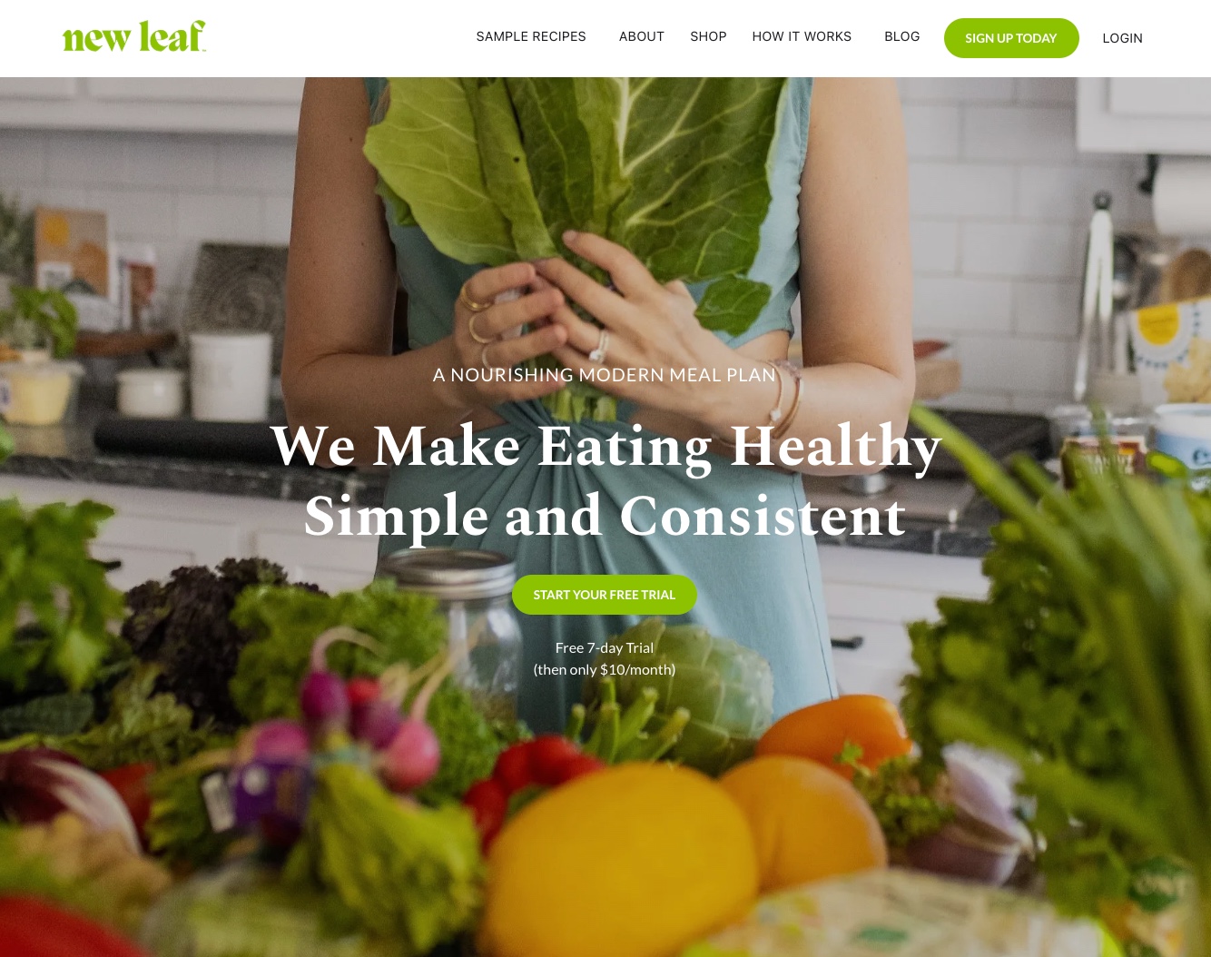 New Leaf Table site