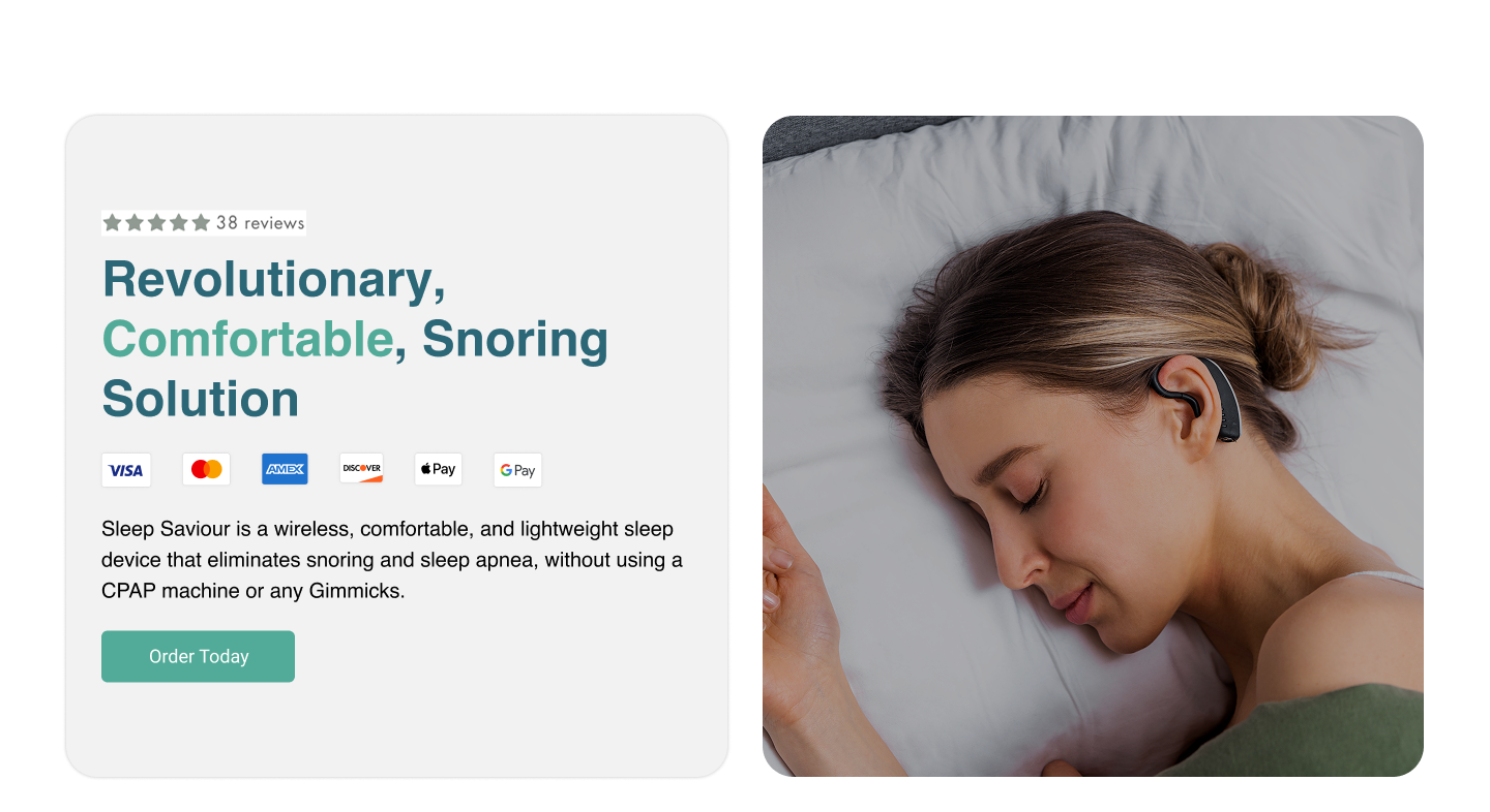 Sleep Savior site