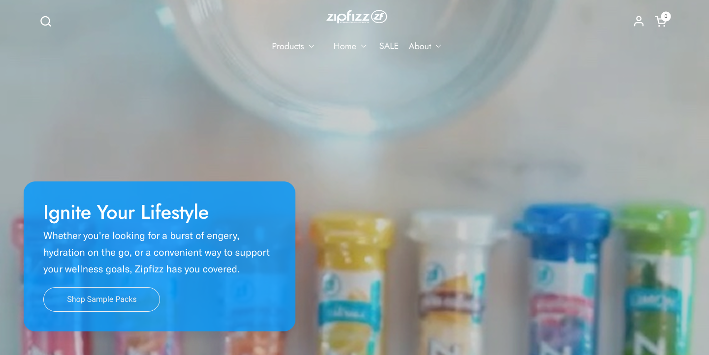 Zipfizz site