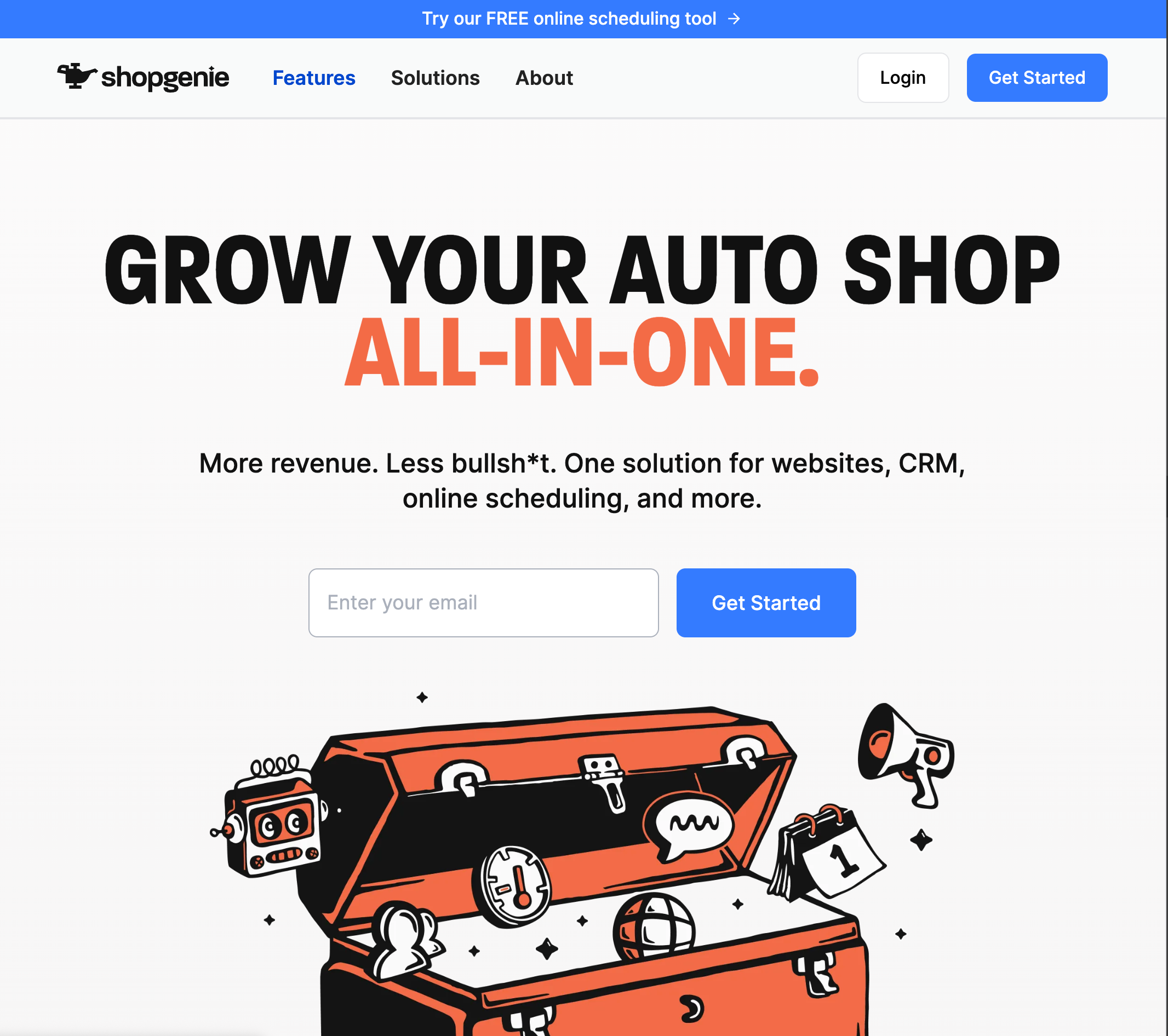 Shop Genie site