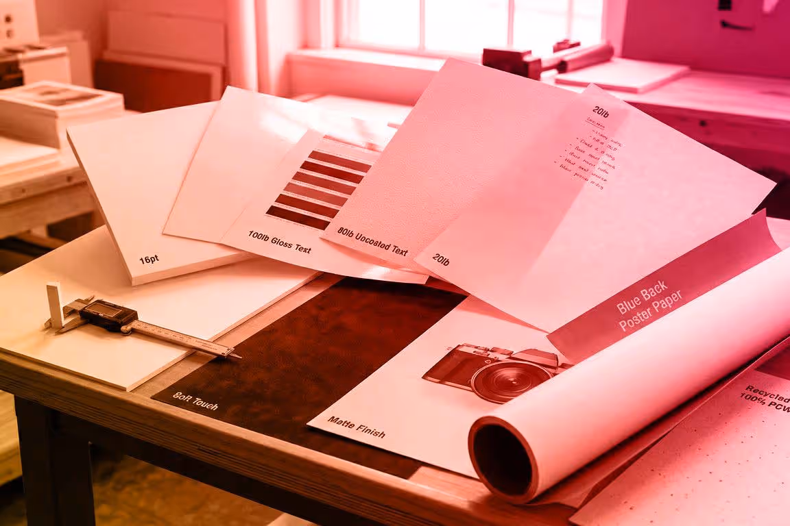 Featured image for a paper types guide article