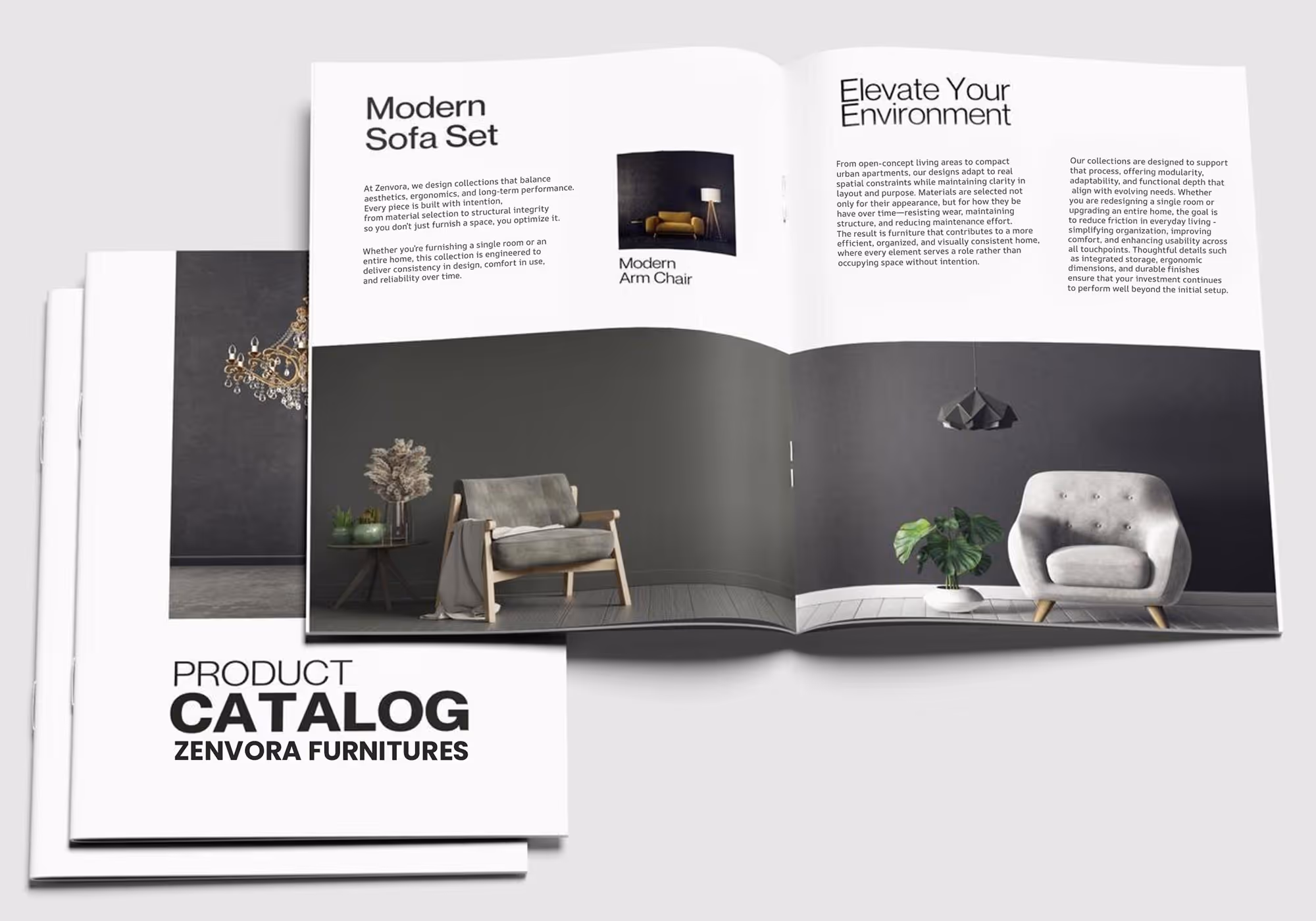 Saddle stitched booklet
