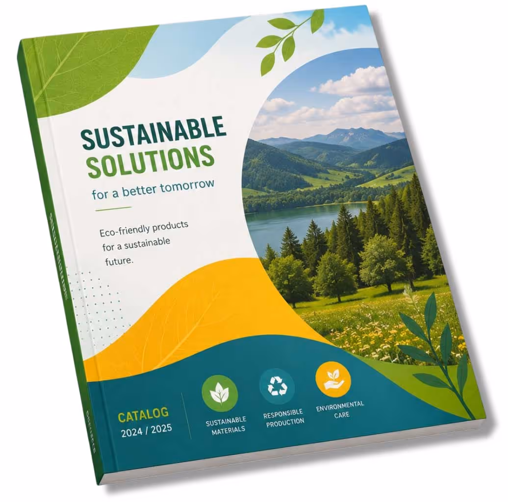 Sustainable catalog (printed)