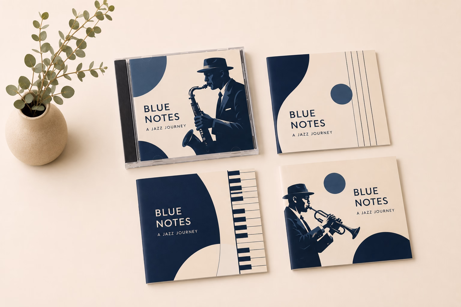 Several CD booklets