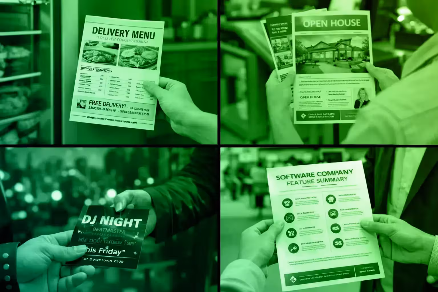 Flyer sizes main image