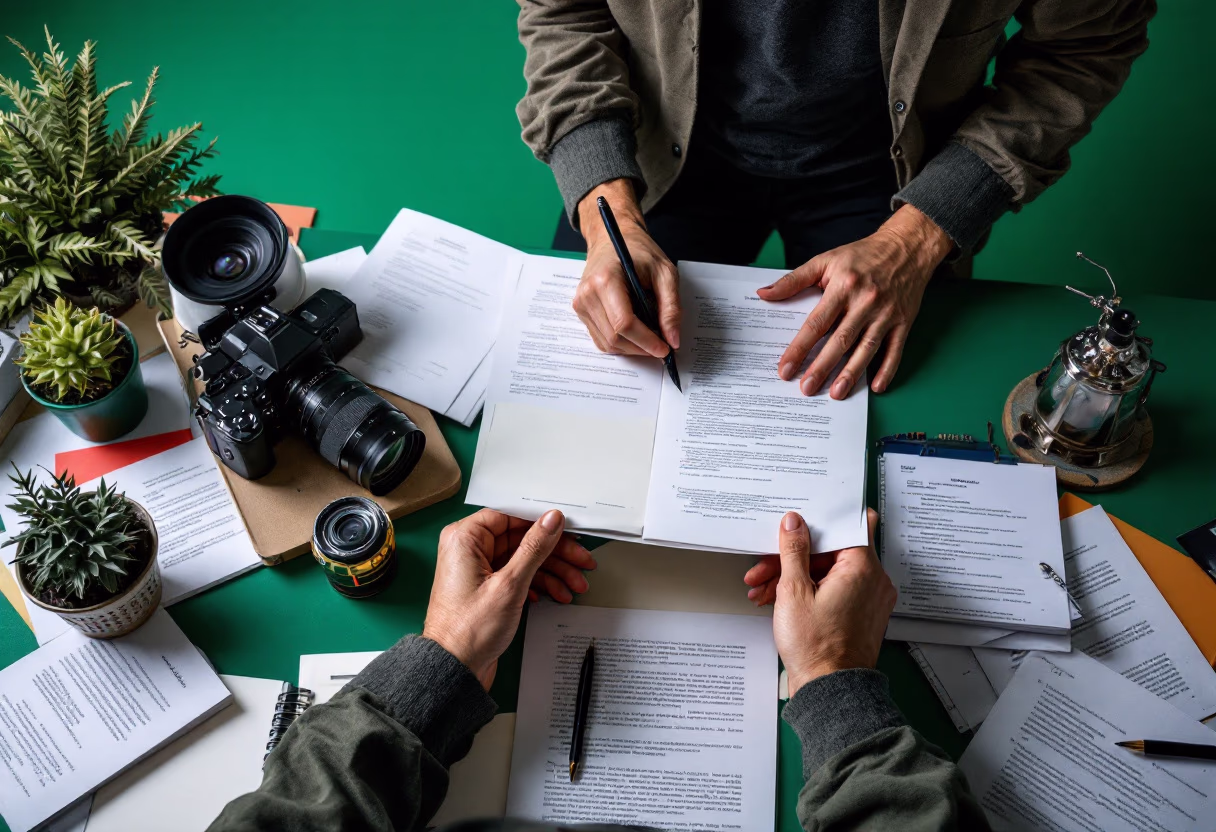 photo from a recent film project - behind-the-scenes