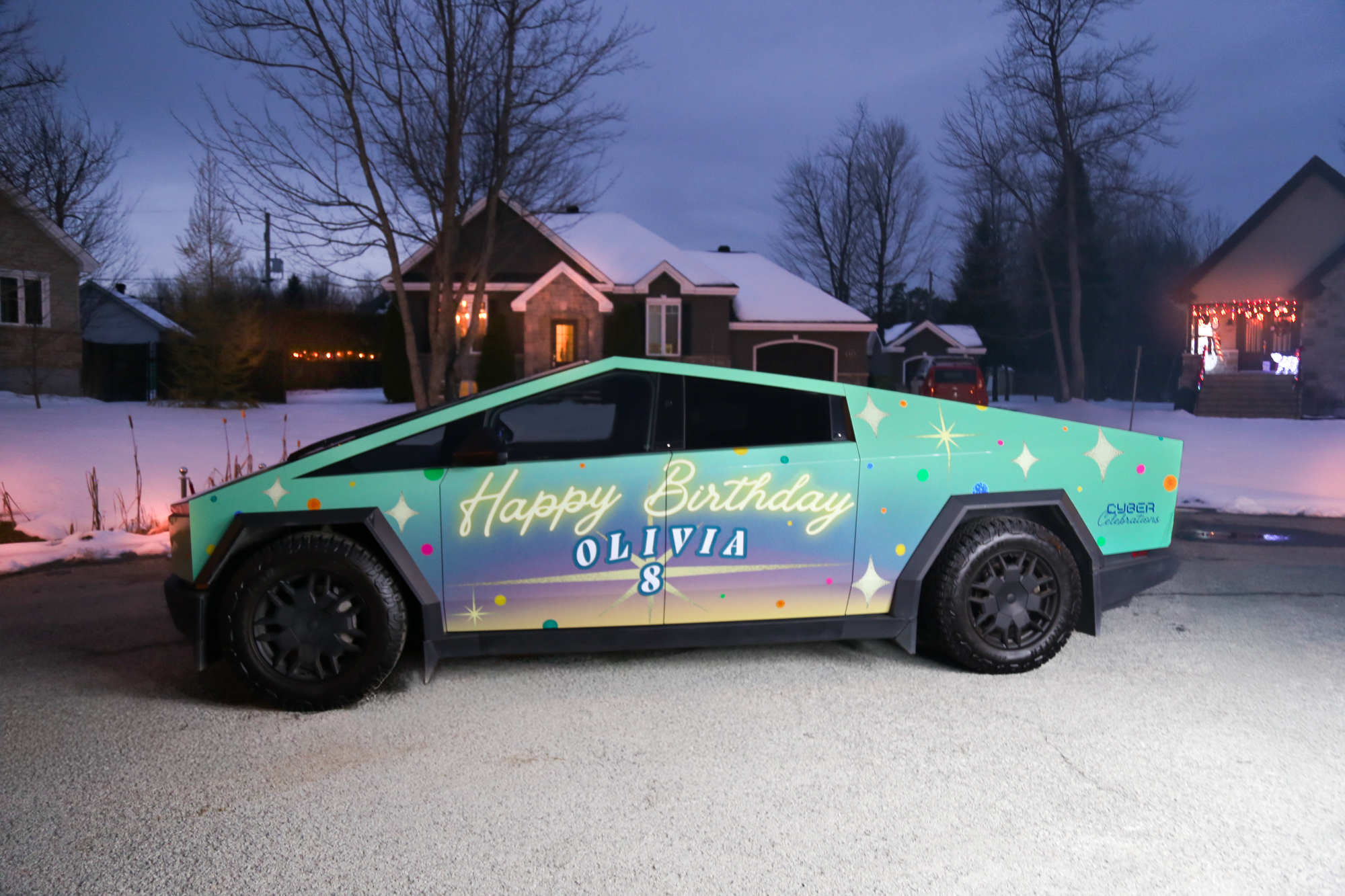 image of themed event decorations (for a bakery)