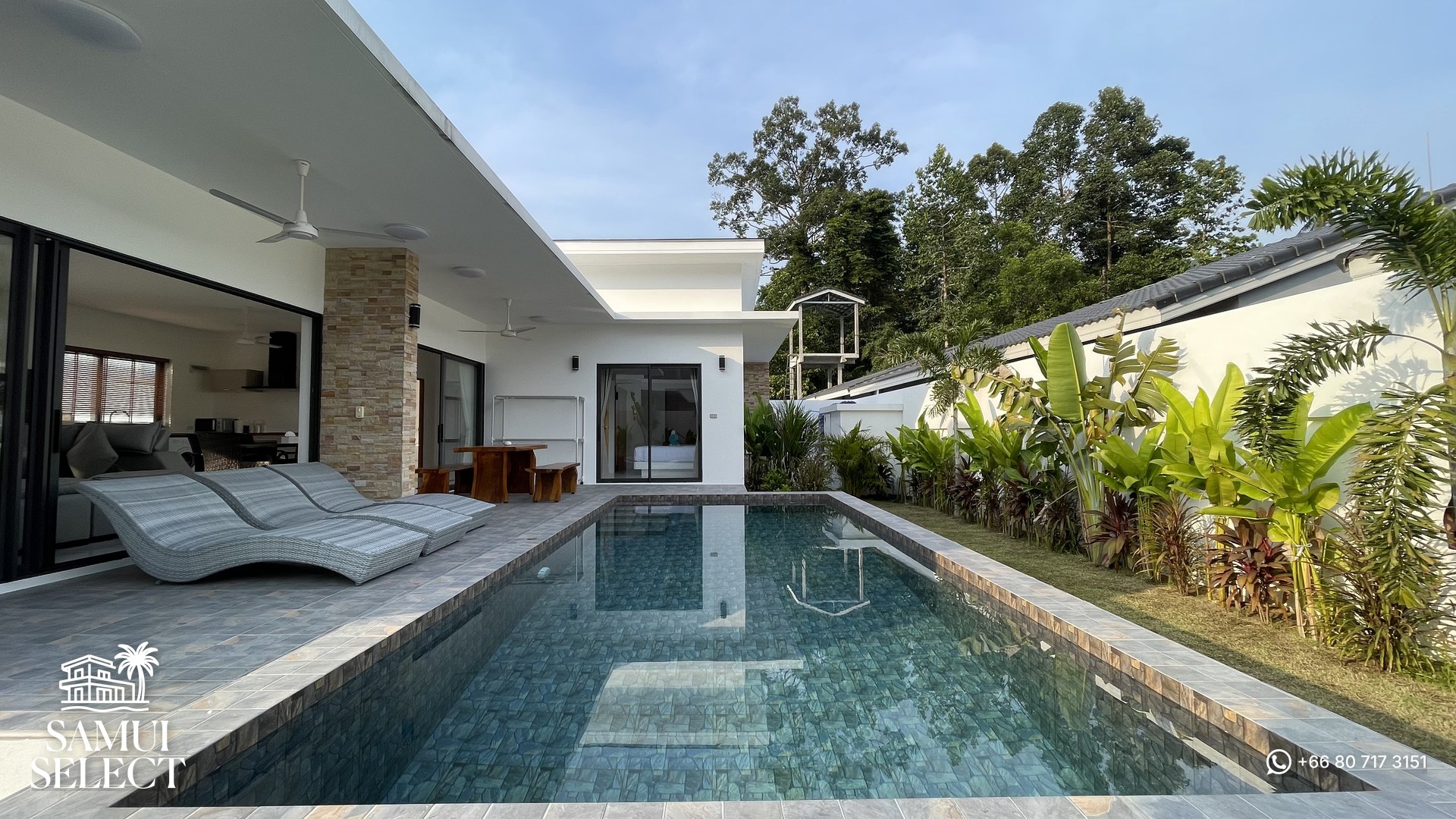 Private swimming pool