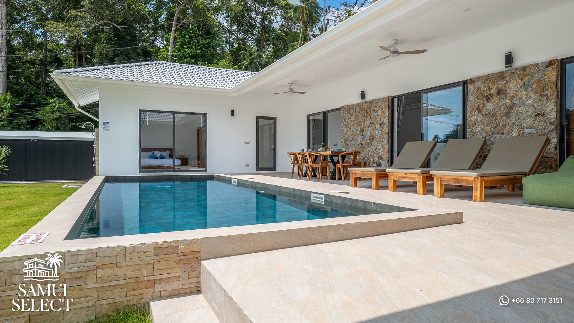 Private swimming pool
