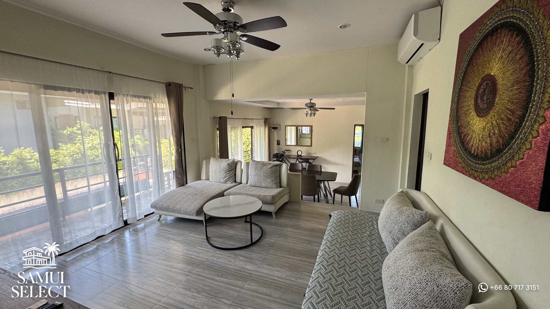 Bright living room