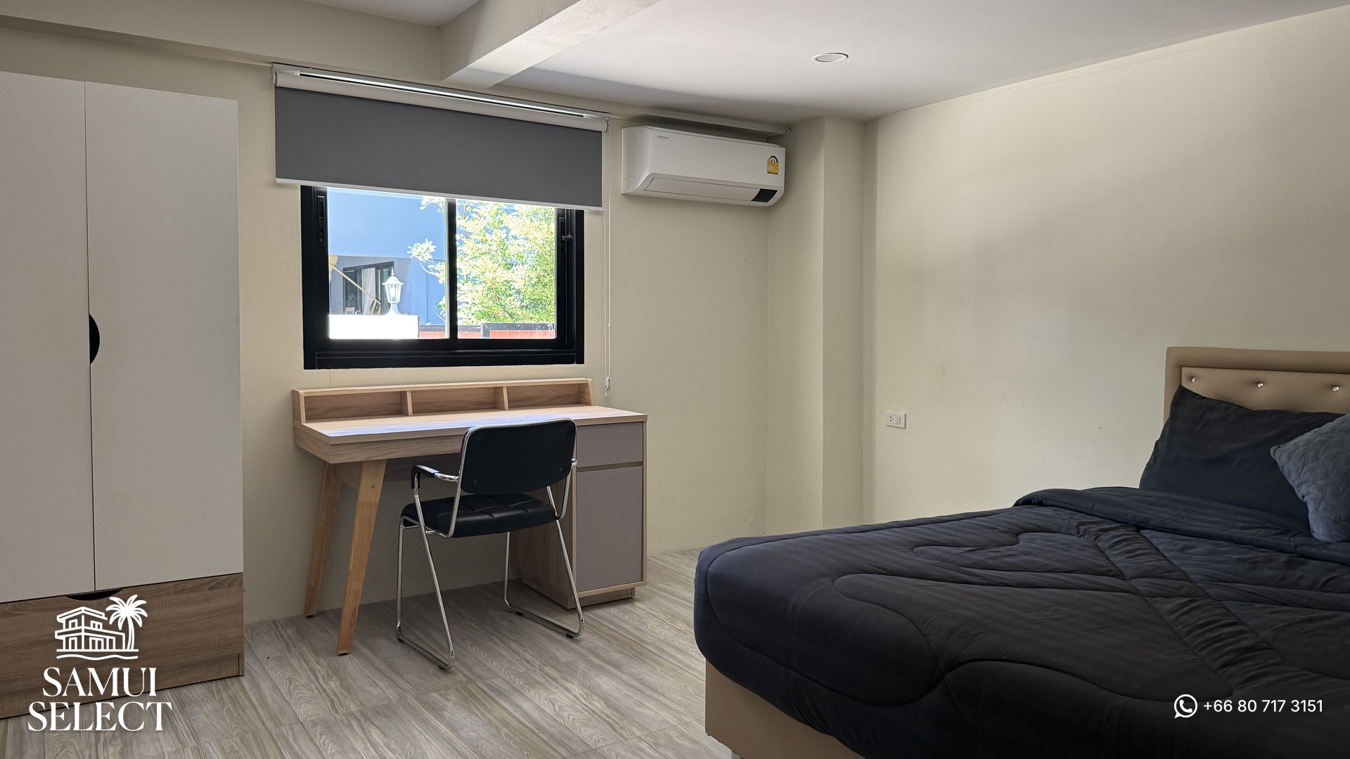 Third bedroom with desk