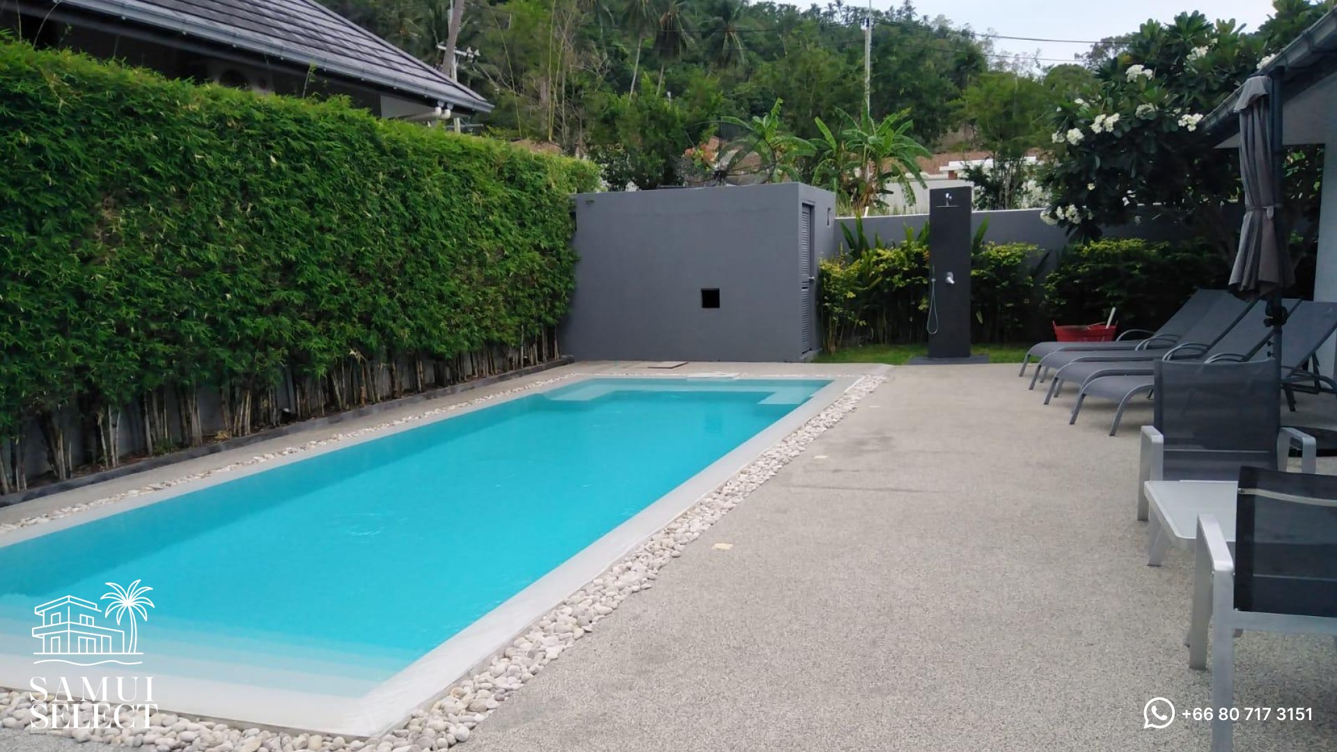 Private swimming pool