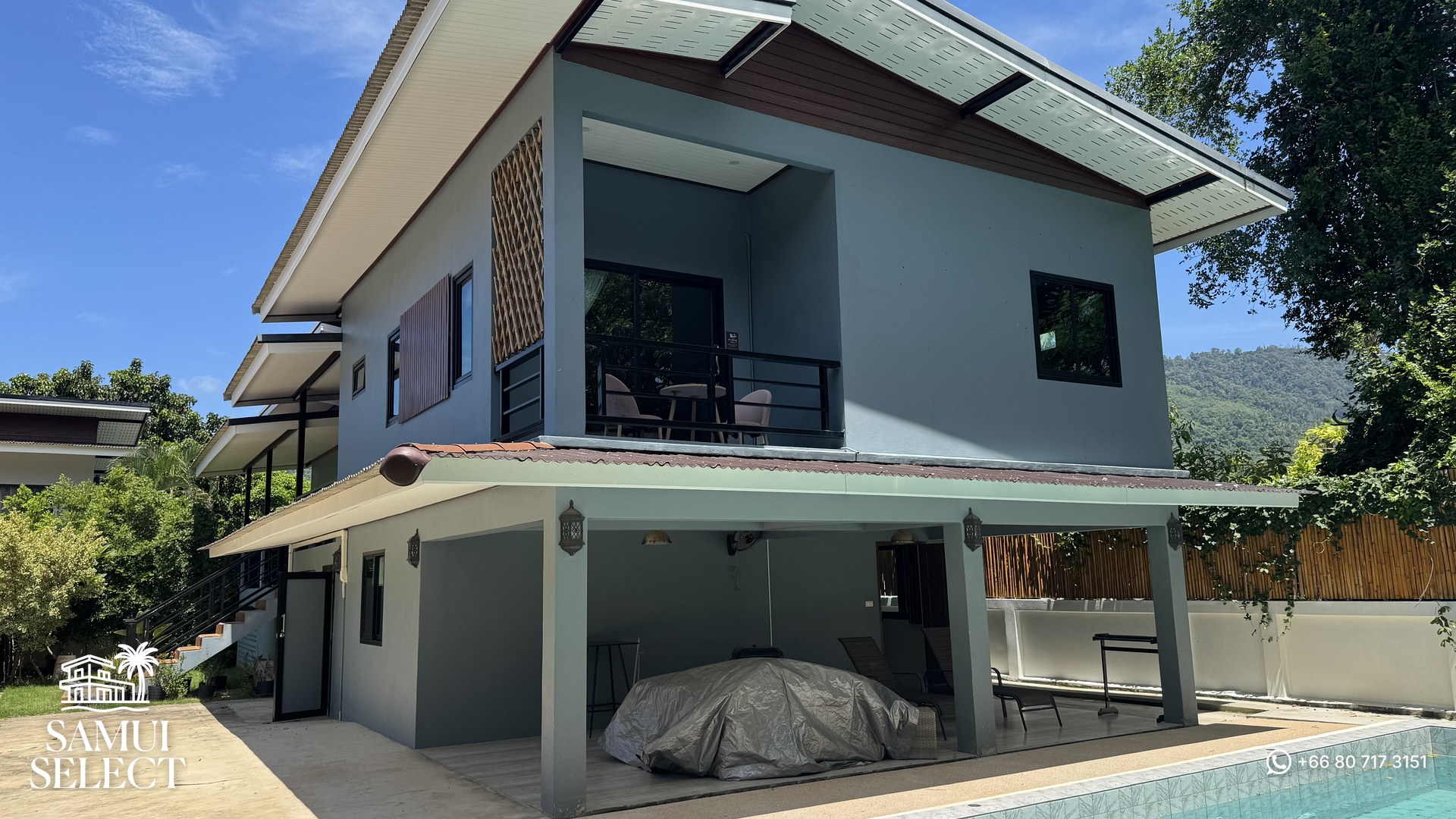 Two-storey villa with private pool