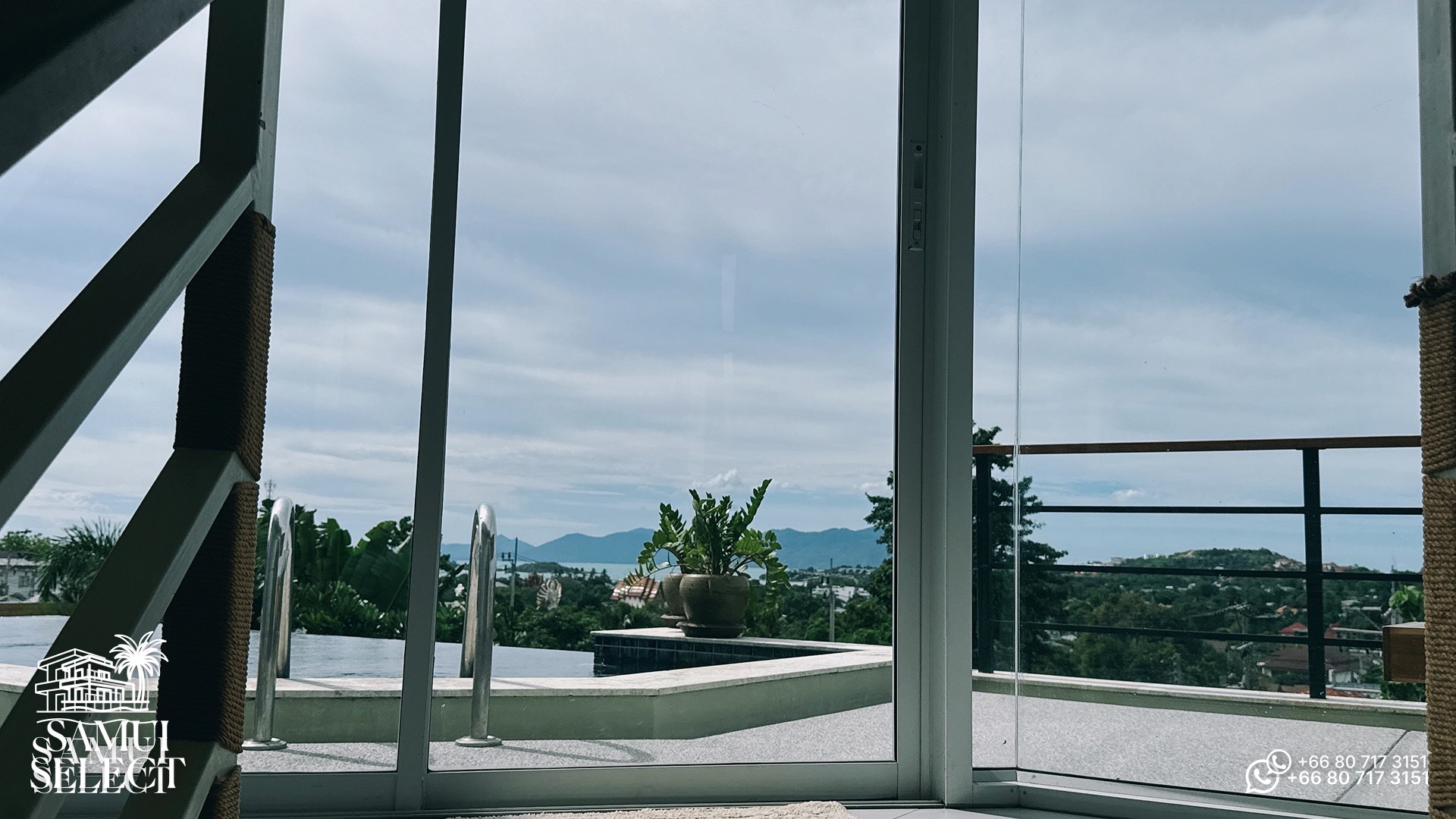 View from the balcony