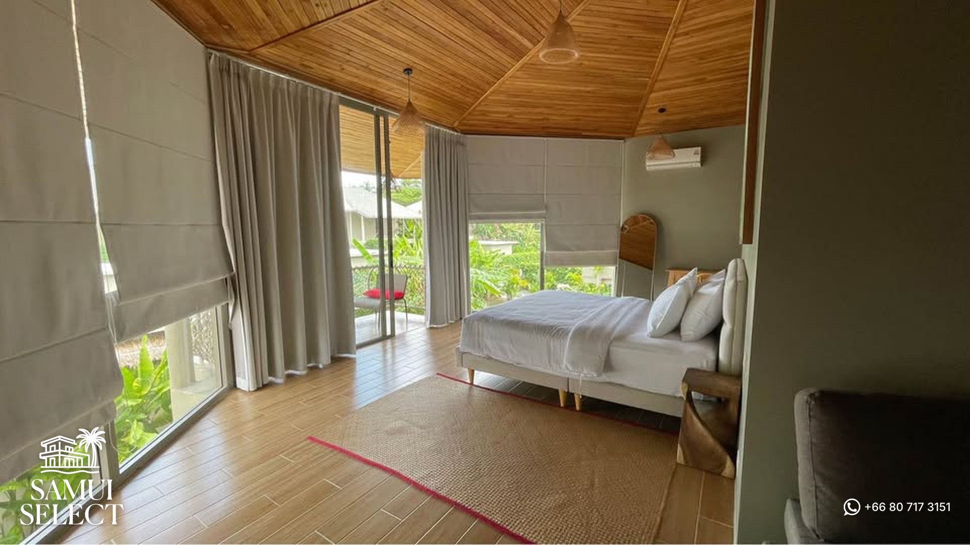 Bali-style 2-bedroom pool villa in Hua Thanon, Koh Samui