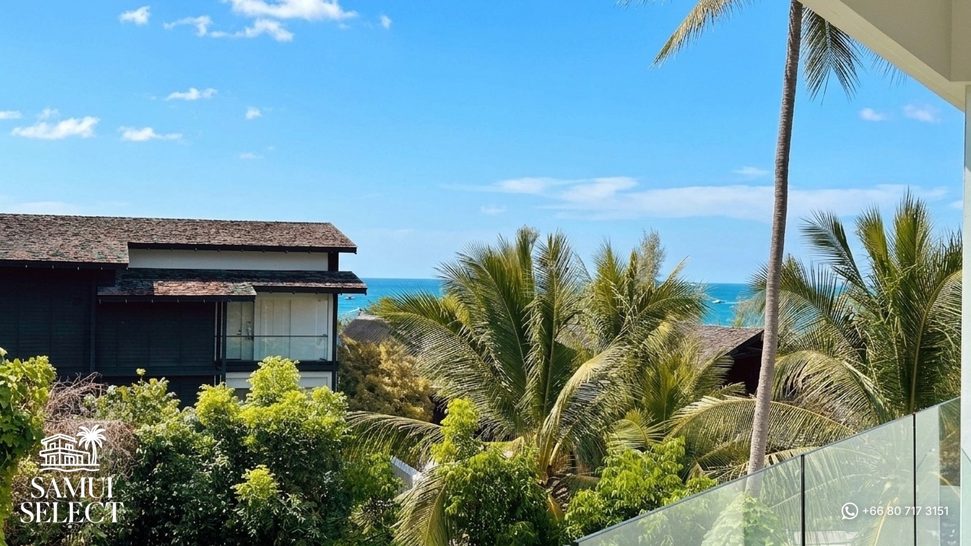 1-bedroom sea view apartment in Choeng Mon, Koh Samui