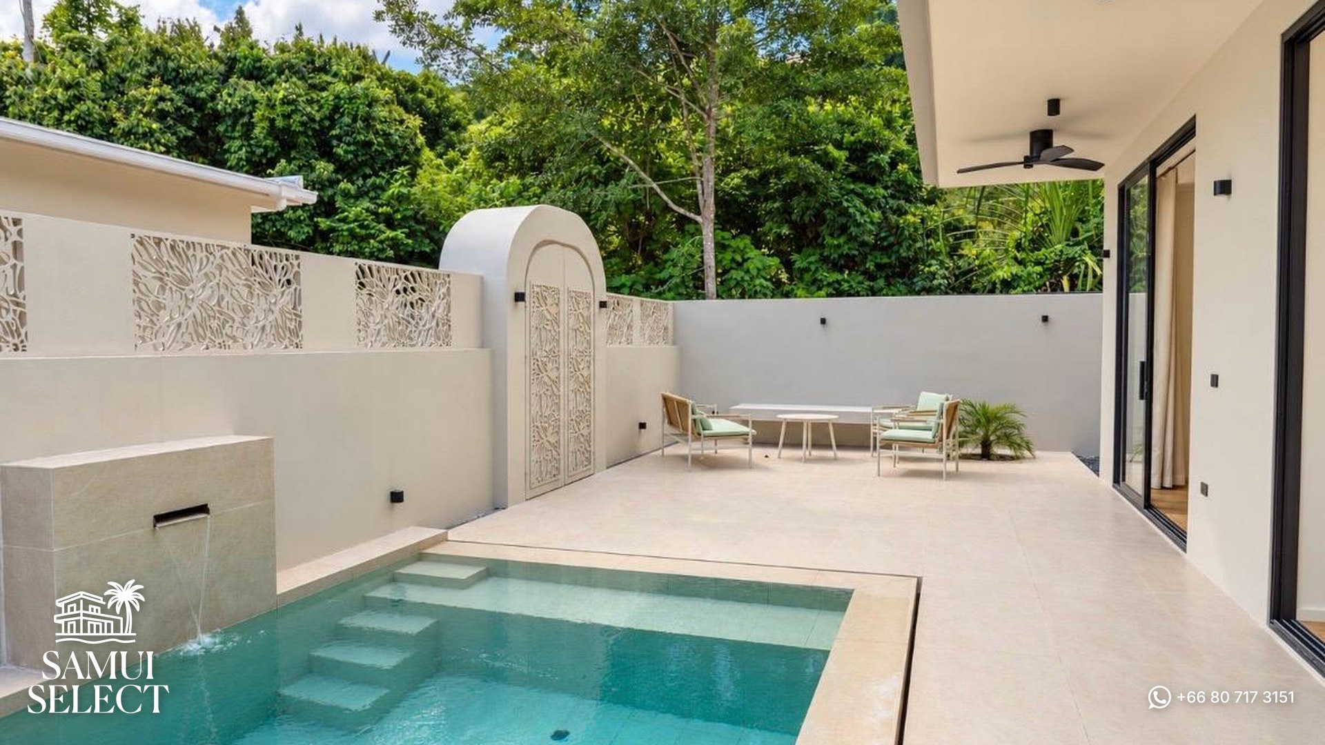 Brand-new 1-bedroom pool villa in Lamai, Koh Samui