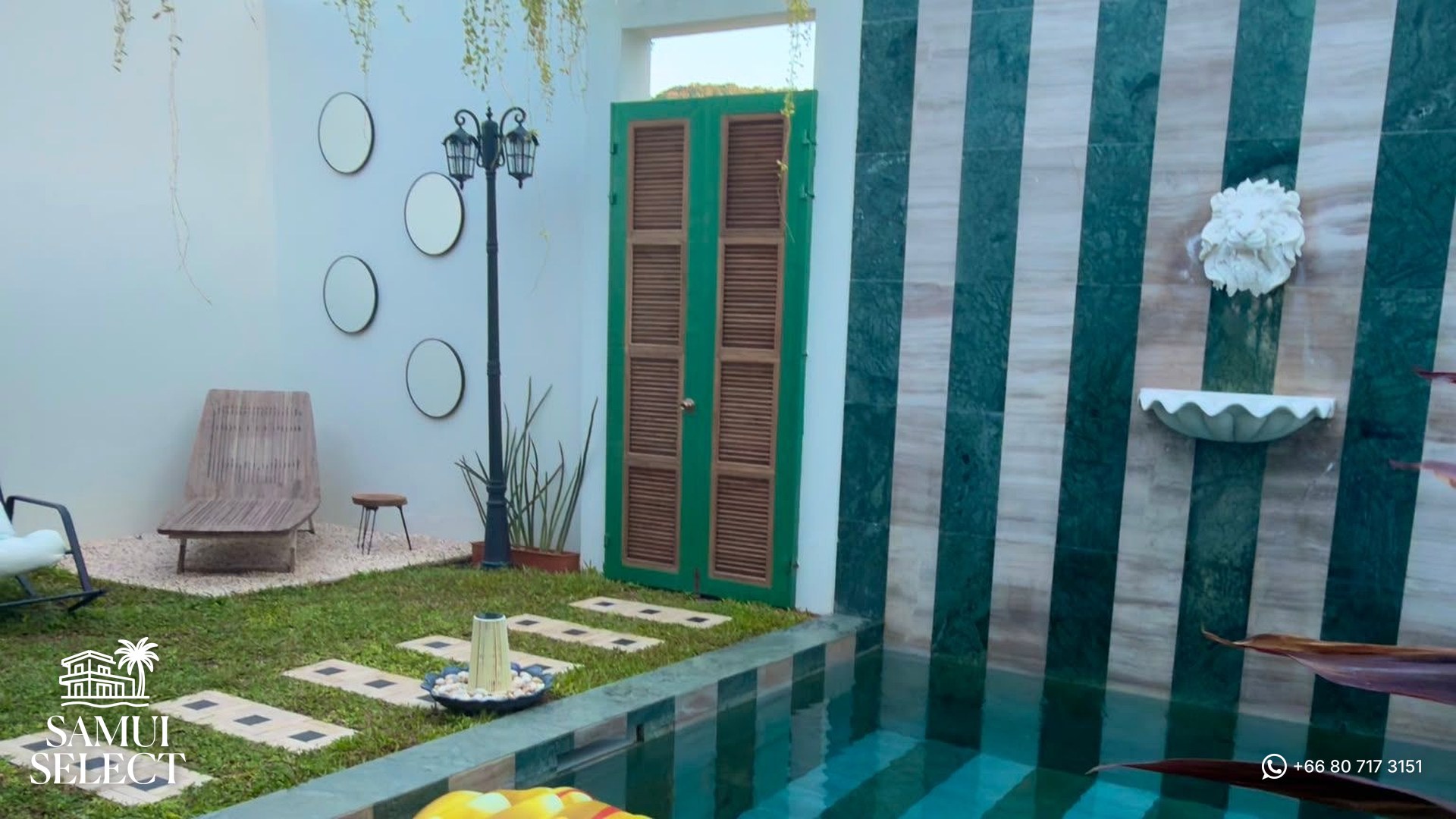 Designer 1-bedroom pool villa in Bophut, Koh Samui