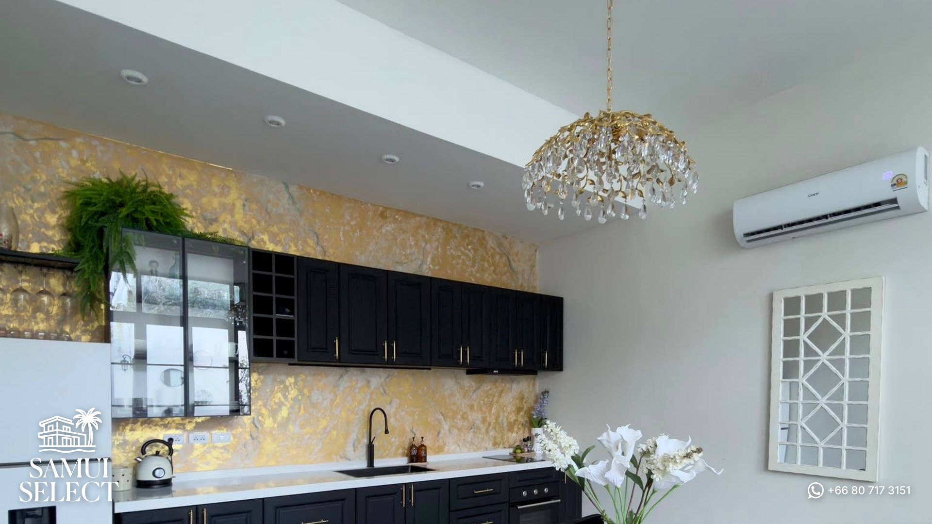 Kitchen and dining area